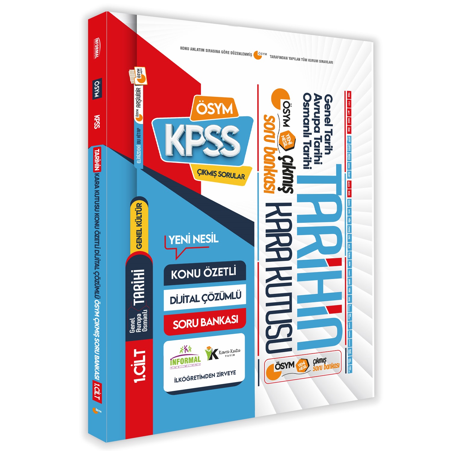 KPSS%20Ortaöğretim%20Tarihin%20Kara%20Kutusu%201.Cilt%20ÖSYM%20Çıkmış%20Soru%20Havuzu%20Bankası%20Konu%20Özetli%20D.Çözümlü