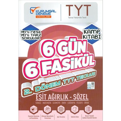 Tyt%20Eşit%20Ağırlık%20Sözel%206%20Gün%206%20Fasikül%20Yarıyıl%20Genel%20Tekrar%20Kamp%20Kitabı