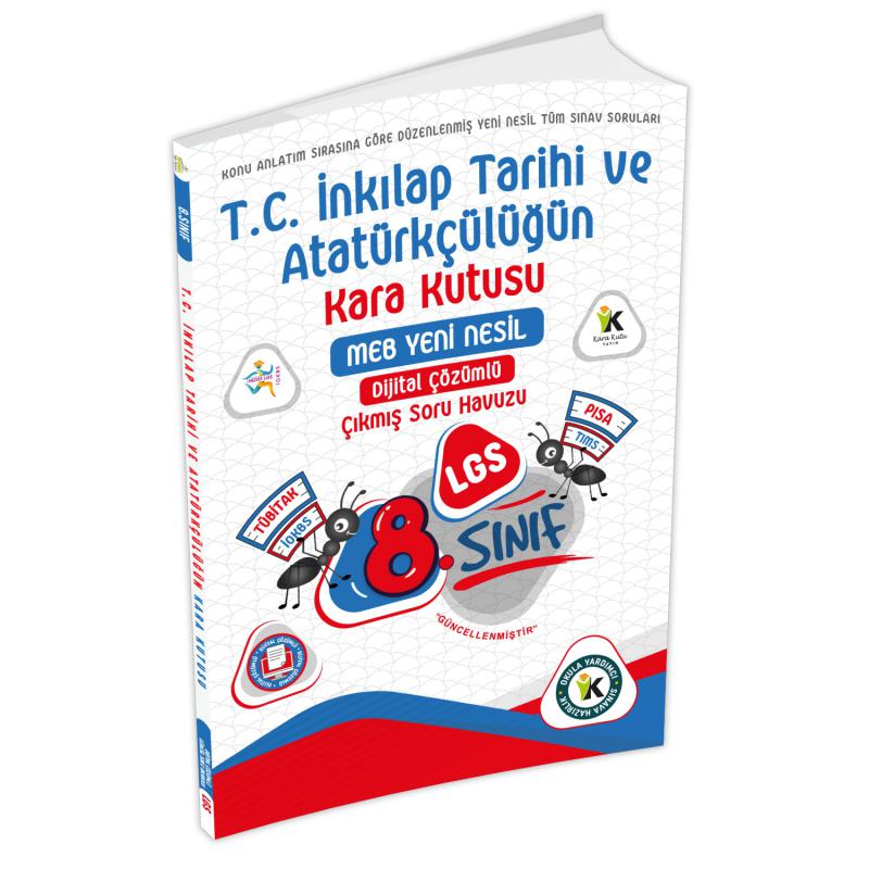 8.Sınıf%20LGS T.C%20İnkılap%20Tarihi%20ve%20Atatürkçülüğün%20%20Kara%20Kutusu%20Dijital%20Çözümlü%20Çıkmış%20Soru%20Bankası