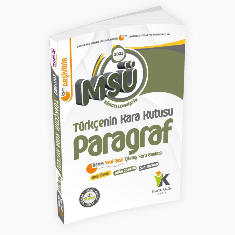 MSÜ%20Türkçenin%20Kara%20Kutusu%20Paragraf%20Konu%20Özetli%20Dijital%20Çözümlü%20Çıkmış%20Soru%20Bankası