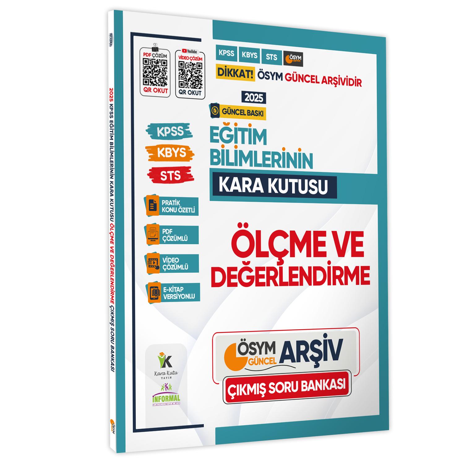 2025%20Eğitim%20Bilimlerinin%20Kara%20Kutusu%20ÖLÇME%20ve%20DEĞERLENDİRME%20Çıkmış%20Soru%20Bankası%20Konu%20Özetli%20Çözümlü