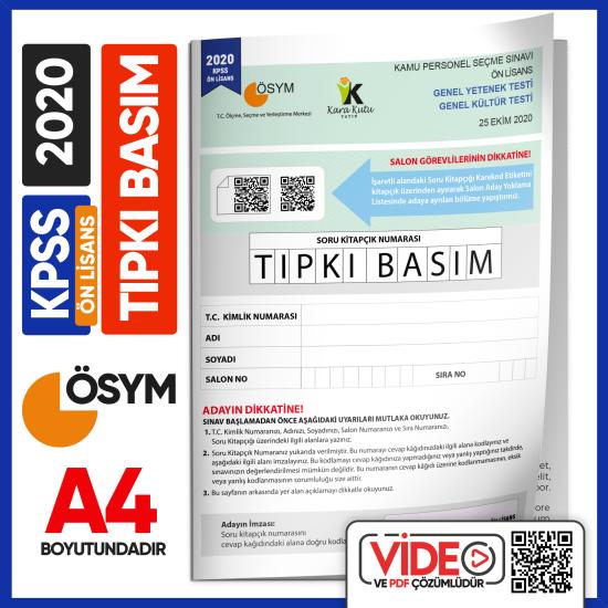 KPSS%20Ön%20Lisans%202018-2020%20ÖSYM%20Tıpkı%20Basım%20Çıkmış%20Soru%202%20Kitapçık%20Seti%20Video/PDF%20Çözümlü%20Türkiye%20G.