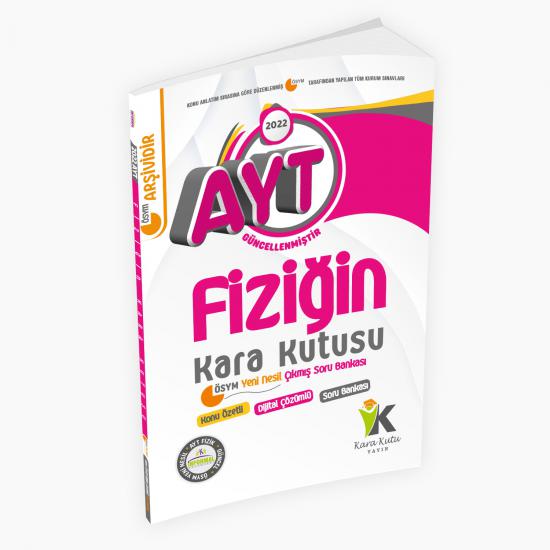 YKS-AYT Fiziğin Kara Kutusu Konu Özetli Dijital Çözümlü Çıkmış Soru Bankası