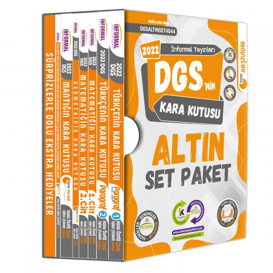 DGS’nin Kara Kutusu Altın Paket Set Dijital Çözümlü Konu Özetli Çıkmış Soru Bankası