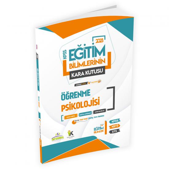 KPSS Eğitim Bilimlerinin Kara Kutusu ÖĞRENME PSİKOLOJİSİ Konu Özetli D. Çözümlü Soru Bankası