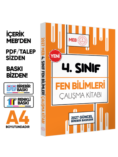 2027 MEB ÖDM İlkokul 4.Sınıf Çalışma Kitabı Alıştırmalı Soru Bankası 4lü SET RENKLİ BASKI ÜCRETİ 2027 MEB ÖDM İlkokul 4.Sınıf Çalışma Kitabı Alıştırmalı Soru Bankası 4lü SET RENKLİ BASKI ÜCRETİ