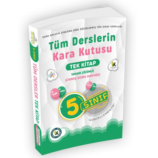 2024 5.Sınıf YENİ SİSTEM İOKBS BURSLULUK Tüm Dersler TEK Kitap Detay Çözümlü Soru Bankası