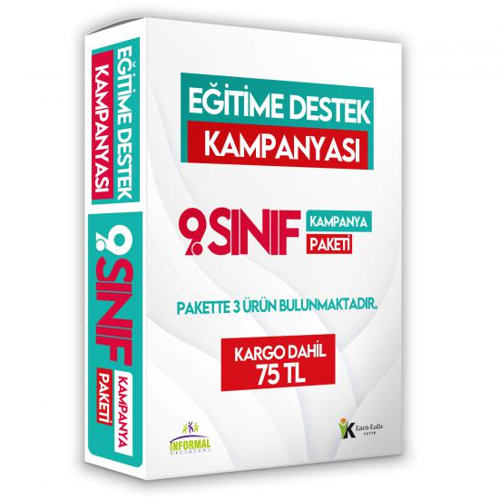 9.Sınıf İNFORMAL Eğitime Destek KAMPANYASI