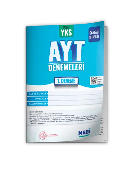 2027 YKS-AYT SAYISAL MEBİ ONLİNE Türkiye Geneli 1. Deneme Büyük Boy RENKLİ BASKI ÜCRETİ 2027 YKS-AYT SAYISAL MEBİ ONLİNE Türkiye Geneli 1. Deneme Büyük Boy RENKLİ BASKI ÜCRETİ