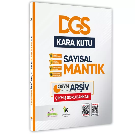 DGS’nin Kara Kutusu SAYISAL PAKET SET Konu Özetli Dijital Çözümlü ÖSYM Arşiv Çıkmış Soru Bankası DGS’nin Kara Kutusu SAYISAL PAKET SET Konu Özetli Dijital Çözümlü ÖSYM Arşiv Çıkmış Soru Bankası