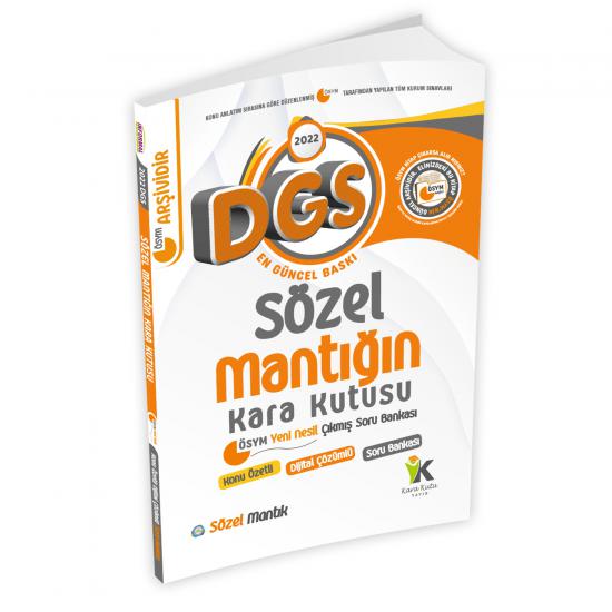 DGS Sözel Mantığın Kara Kutusu Konu Özetli Dijital Çözümlü Soru Bankası