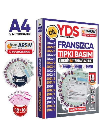 2026 YDS Fransızca ÖSYM Tıpkı Basım Çıkmış Soru Deneme Paketi Dijital ve Cevaplı 18li Fasikül SETİ 2026 YDS Fransızca ÖSYM Tıpkı Basım Çıkmış Soru Deneme Paketi Dijital ve Cevaplı 18li Fasikül SETİ