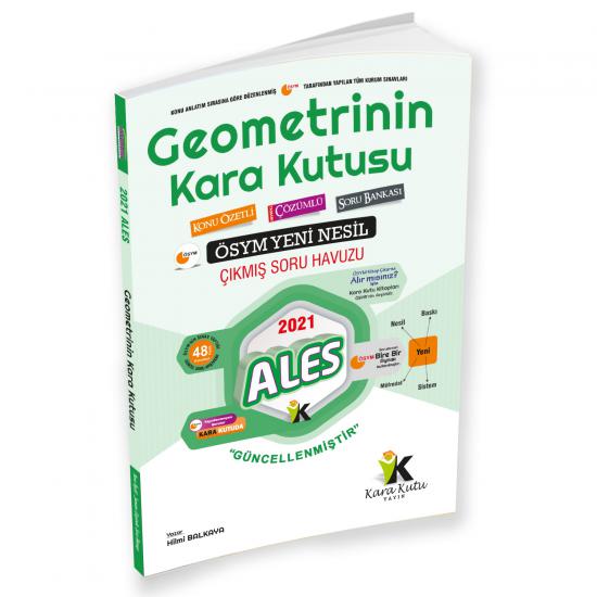 ALES Geometrinin Kara Kutusu Konu Özetli Tamamı Çözümlü Çıkmış Soru Bankası