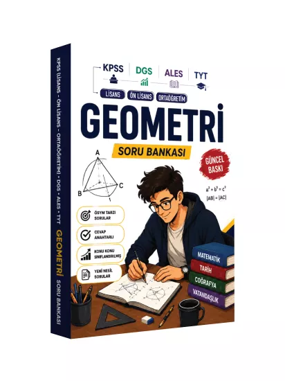 GEOMETRİ Anamorfik Soru Bankası KPSS-DGS-ALES-TYT ÖSYM Tarzı Yeni Nesil Çözümlü Sorular GÜNCEL BASKI GEOMETRİ Anamorfik Soru Bankası KPSS-DGS-ALES-TYT ÖSYM Tarzı Yeni Nesil Çözümlü Sorular GÜNCEL BASKI