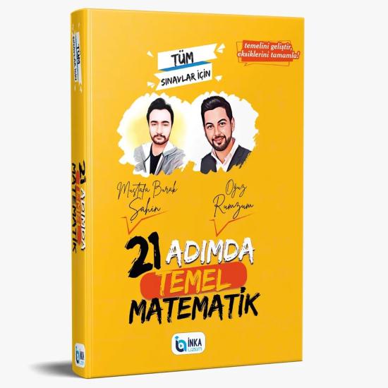 2024 KPSS-DGS-ALES-TYT-MSÜ-EKPSS 21 Adımda Temel Matematik