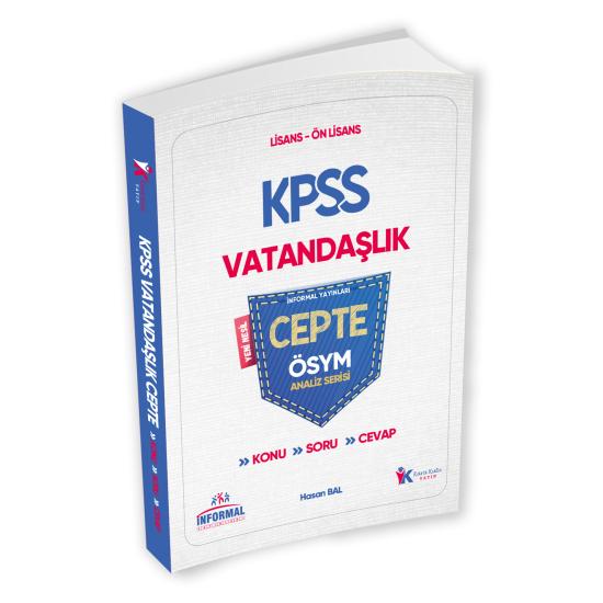 2024 KPSS Vatandaşlık Cepte Konu-Soru-Cevap ÖSYM Analiz Serisi