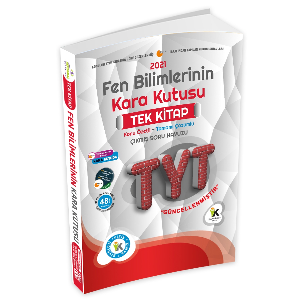 YKS-TYT%20Fen%20Bilimlerinin%20Kara%20Kutusu%20TEK%20KİTAP%20Konu%20Özetli%20Tamamı%20Çözümlü%20Soru%20Bankası