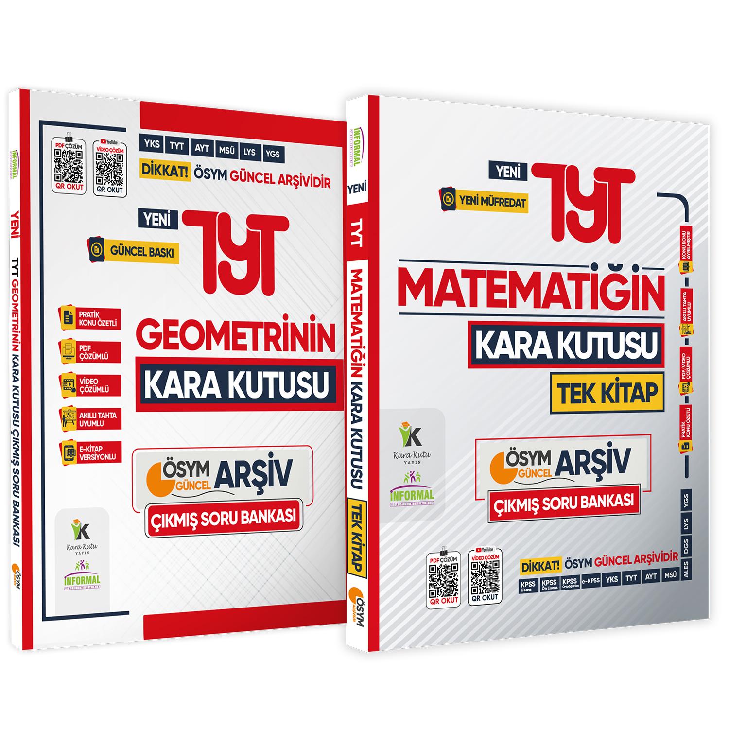 2025%20TYT%20Matematiğin%20Kara%20Kutusu%20TEK%20KİTAP%20ve%20Geometri%20Çıkmış%20Soru%20Bankası%202li%20Set%20Video/PDF%20Çözümlü